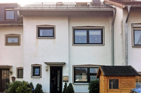 Fassadenverkleidung mit Zinkscharen in Bergisch Gladbach